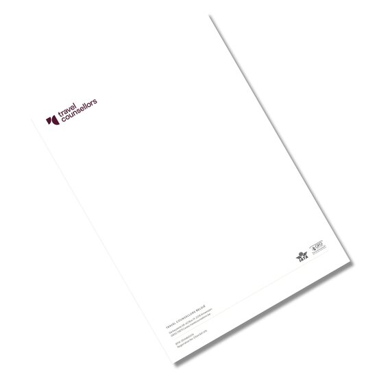 Briefpapier BE - Leisure